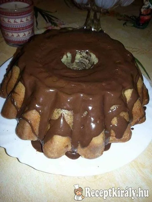 Csokimázas kuglóf Erzsike konyhájából