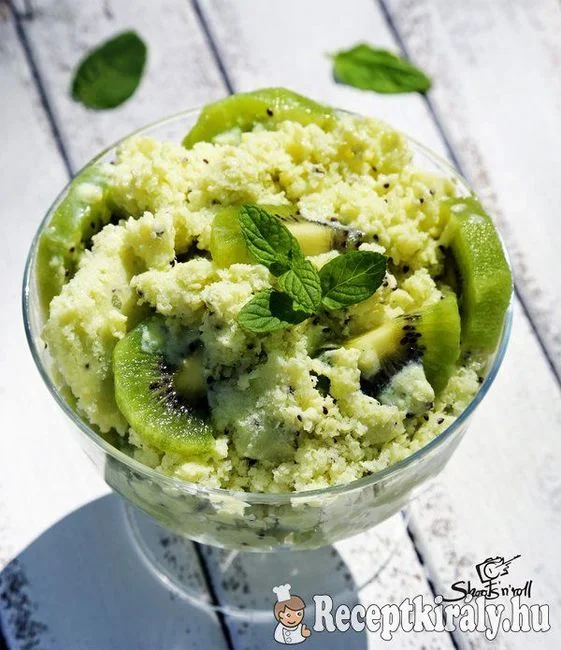 Kivi fagyi recept