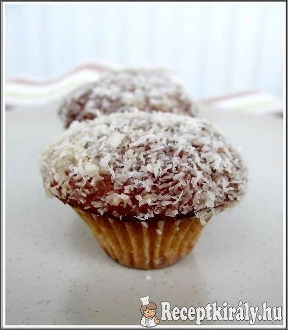Kókuszos mini muffin recept