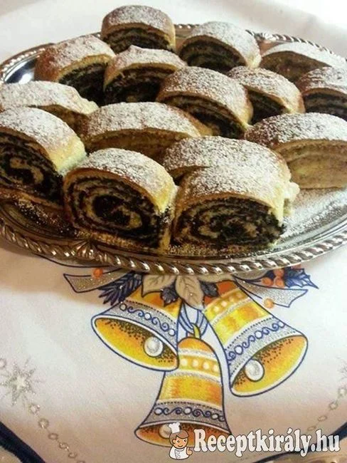 Mákos-diós bejgli recept