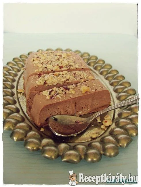 Nutellás semifreddo recept