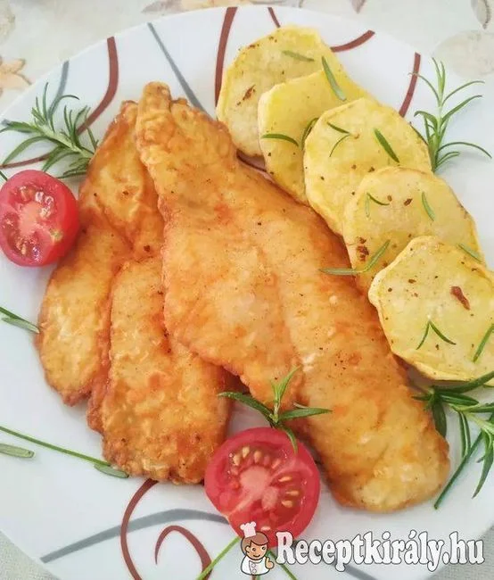 Paprikás lisztben sült hekk filé recept