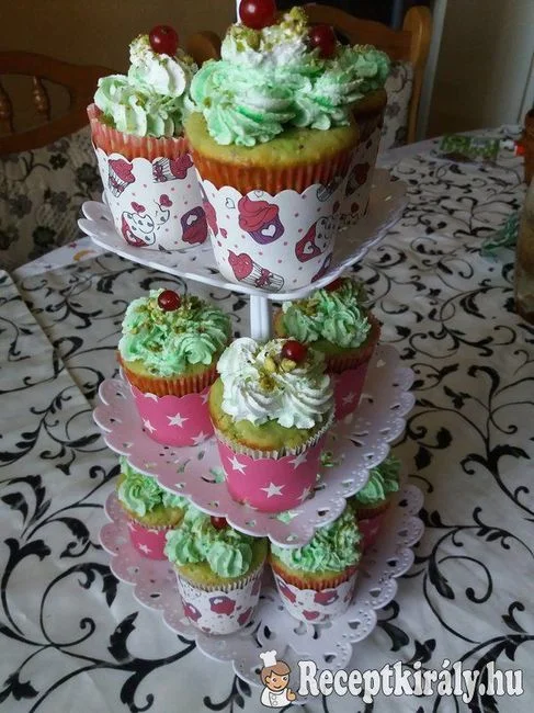Pisztáciás muffin recept