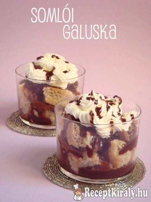 Somlói galuska II recept