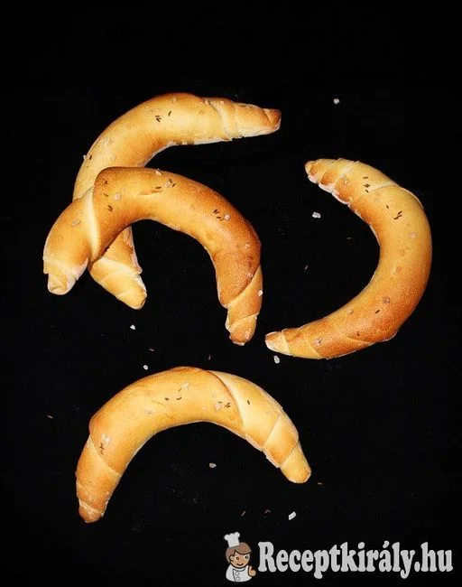 Sós kifli recept