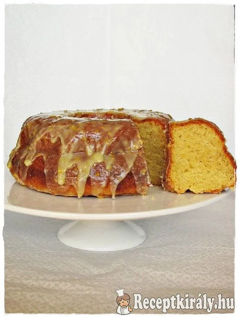 Túrós kuglóf narancsmázzal recept