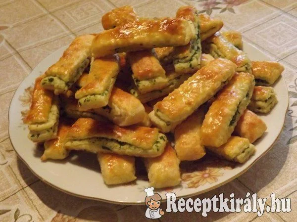 Medvehagymás rudacskák recept