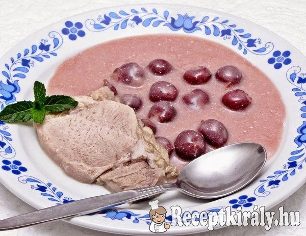 Meggymártás / meggyszósz recept