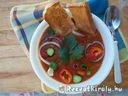 Andaluz gazpacho jól behűtve – 2. kép