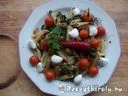 Baconös fokhagymás penne olasz színekben – 2. kép