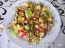 Balzsamecetes vegyes saláta – 2. kép
