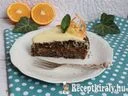 Baracklekváros máktorta citrusmázzal – 2. kép
