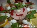 Bruschetta pizzasonkával tojással mozzarellával – 3. kép