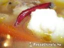 Csirkefarhát húsleves daragaluskával – 4. kép