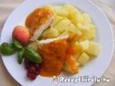 Csirkemell sárgabarackmártással – 2. kép