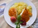 Csirkemell sárgabarackmártással – 1. kép