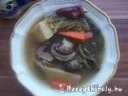 Csontleves húsos csontból sok zöldséggel – 2. kép