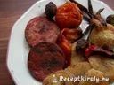 Csülöksonka felvágott zöldségekkel – 1. kép