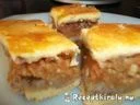 Diós almás pite rummal ízesítve – 1. kép