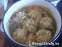 Erdélyi csorba csirkemájas húsgombóccal – 2. kép