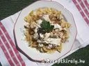 Farfalle túróval tejföllel és rokforttal – 2. kép