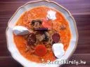 Fehérboros gombás káposztaleves – 3. kép