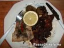 Fehérboros grillezett pangasius mángolddal zöldségekkel – 2. kép