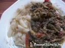 Fehérboros tejszínes füstölt lazacos penne – 2. kép