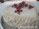 Fekete erdő szív torta Eta módra – 2. kép