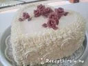 Fekete erdő szív torta Eta módra – 1. kép