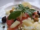 Füstölt lazac carpaccio mézdinnyével – 1. kép