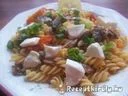 Fusili chiliszószos szardíniával mozzarellával – 3. kép