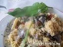 Fusilli fehérboros tejszínes gombával füstölt sajttal – 2. kép