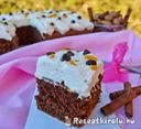 Fűszeres téli kocka narancsos sajtkrémmel – 1. kép