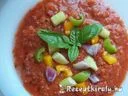 Gazpacho, Gaspacho (hideg paradicsomleves főzés nélkül) – 2. kép