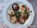 Gombafejek kacsamáj pástétommal reszelt sajttal – 4. kép