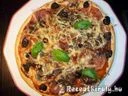 Gombás-sonkás pizza – 2. kép