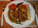 Grillezett kolbász és zöldségek – 2. kép