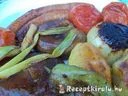 Grillezett kolbászkák és zöldségek – 1. kép