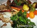 Grillezett pangasius édeskrumplival zöldségekkel – 3. kép