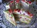 Gyümölcsös szelet – 1. kép