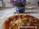 Húsvéti tortellini sonkás paradicsomos szószban tojással – 3. kép