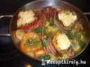 Kacsamájpástétommal és tojással töltött paprika – 2. kép