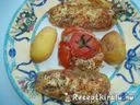Kacsamájpástétommal töltött paprika és paradicsom – 3. kép