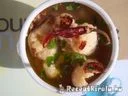Karfiolleves baconnel chilivel – 3. kép