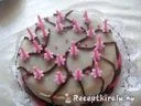 Marcipános puncs torta – 3. kép