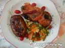 Mediterrán csirkemell paradicsommal mozzarellával – 3. kép