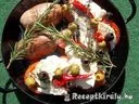 Mediterrán csirkemell paradicsommal mozzarellával – 4. kép