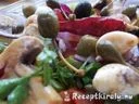 Mediterrán saláta bruschetta-val – 3. kép