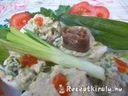 Medvehagymás töltött tojás – 2. kép